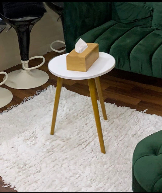 🪑 Round Folding Side Table - Portable Coffee Table