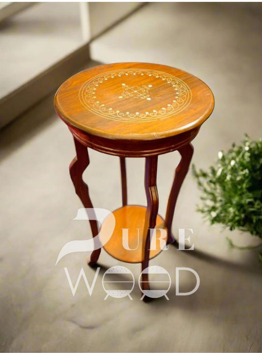 Pure Sheesham Wooden 🪵 Flower Stand Table🌼